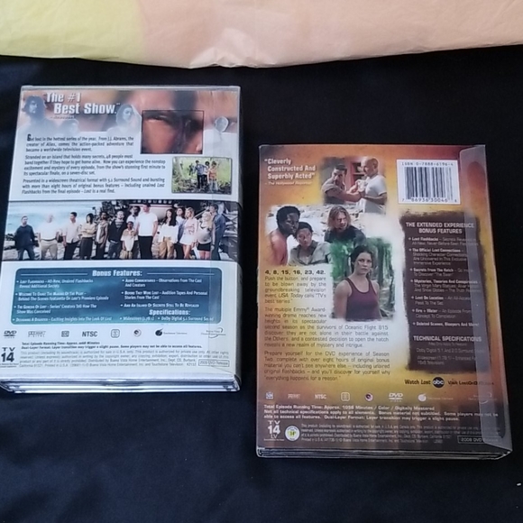 🎟"LOST" SEASONS 1 & 2 DVD BOXED SETS - Picture 2 of 6